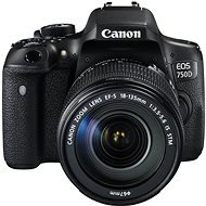 Canon EOS 750D + EF-S 18 – 55 mm IS STM + 50 mm f/1,8 - Digitálny fotoaparát