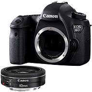 Canon EOS 6D + objektiv EF 40 F2.8 STM  - DSLR Camera