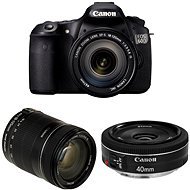 Canon EOS 60D + objektivy EF-S 18-135 IS + EF 40 STM - Digitálna zrkadlovka