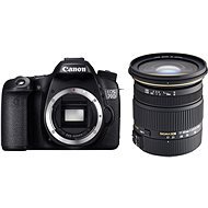 Canon EOS 70D telo + Sigma 17–50 mm - Digitálna zrkadlovka