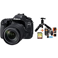 Canon EOS 80D + EF-S 18-135mm IS USM + Rollei Premium Starter Kit - Digital Camera