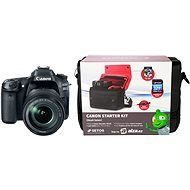 Canon EOS 80D + EF-S 18-135mm IS USM + Canon Starter Kit - Digital Camera