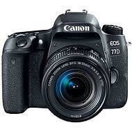 Canon EOS 77D black + 18-55mm IS STM - Digital Camera