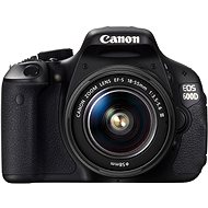 Canon EOS 600D + lens EF-S 18-55mm DC III  - DSLR Camera