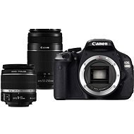  Canon EOS 600D + EF-S 18-55mm IS II Lens + EF-S 55-250 mm IS II  - DSLR Camera