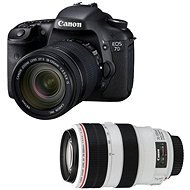 Canon EOS 7D + objektiv 70-300LISU  - DSLR Camera