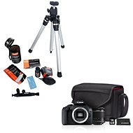 Canon EOS 2000D + 18-55mm IS II Value Up Kit + Rollei Starter Kit - Digital Camera