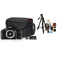Canon EOS 2000D + 18-55 mm IS II Value Up Kit + Rollei Foto Starter Kit 2 - Digitális fényképezőgép