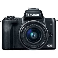 Canon EOS M50 schwarz + EF-M 15-45 mm IST STM - Digitalkamera