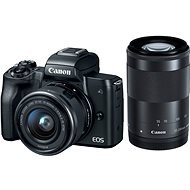 Canon EOS M50 čierny + EF-M 15–45 mm IS STM + EF-M 55–200 mm - Digitálny fotoaparát