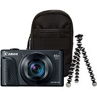 Canon PowerShot SX740 HS fekete Travel kit - Digitális fényképezőgép