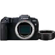 Canon EOS RP fekete színű + EF-EOS R adapter - Digitális fényképezőgép