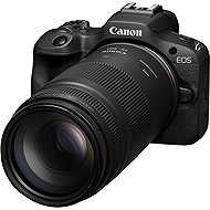 Canon EOS R100 black + RF-S 18-45mm f/4.5-6.3 IS STM + RF 75-300mm f/4-5.6 - Digital Camera