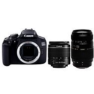 Canon EOS 1300D + EF-S 18-55 mm DC + Tamron 70-300 mm Macro - Digitális fényképezőgép