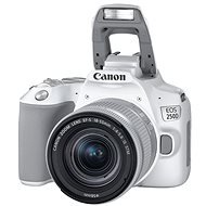 Canon EOS 250D, fehér + EF-S 18-55 mm f/4-5.6 IS STM - Digitális fényképezőgép