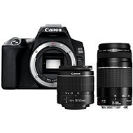 Canon EOS 250D black + 18-55mm + 75-300mm - Digital Camera