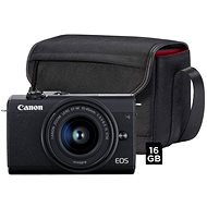 Canon EOS M200 + EF-M 15-45 mm f/3.5-6.3 IS STM Value Up Kit - Digitális fényképezőgép