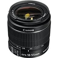 Canon EF-S 18-55 mm F3.5 - 5.6 IS II Zoom čierny - Objektív
