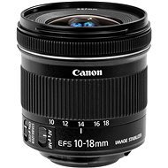 Canon EF-S 10-18 mm F4.5 - 5.6 IS STM + 67 mm-es UV szűrő HOYA Pro 1D DHMC - Objektív