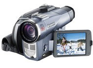 Canon DM-MVX300, CCD 1.33 Mpx, 18x opt./ 360x dig. zoom, DO, USB, SD/MMC, DV out, AV in/out - -