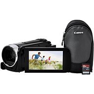 Canon LEGRIA HF R506 black - Essentials kit - Digital Camcorder