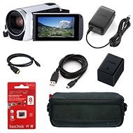 Canon Legria HF R806 kamera biela - Essential kit - Digitálna kamera