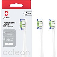 Oclean Professional Clean P1C1, white 2 pcs + Professional Clean P1C5, black 2 pcs - Toothbrush Replacement Head