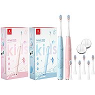Oclean Duo Set Kids Blue & Pink + 6 heads and 2 holders - Electric Toothbrush