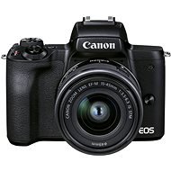 Canon EOS M50 Mark II čierny + EF-M 15-45 mm IS STM - Digitálny fotoaparát