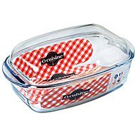 Ocuisine Glass Baking Dish with Lid 33 x 19cm - Baking Mould