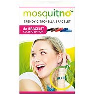 MosquitNo Classic Bracelet with Clasp, 5 Pieces, (Colour Mix) - Bracelet