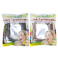 MosquitNO Nano Bracelet Black &amp; Brown - Mosquito Repellent Bracelet