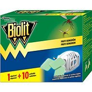 BIOLIT elektromos rovarriasztó készülék és utántöltő lapok, 10+1 db - Rovarriasztó
