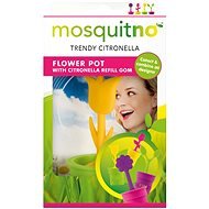 MosquitNo Decorative Flower Pot (assorted colours) - Insect Repellent