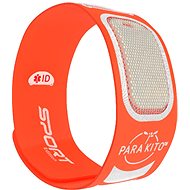 PARA'KITO Sports Bracelet, Orange + 2 Refills - Mosquito Repellent Bracelet