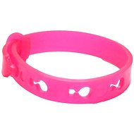 HANNA MARIA Bracelet HMT against Mosquitoes and Ticks, size 270mm, Adjustable, Pink Colour - Mosquito Repellent Bracelet