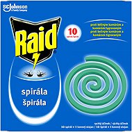 RAID Insecticidal spiral against mosquitoes 10 pcs - Insecticide