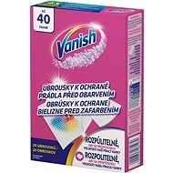 VANISH Color Protect 20 ks - Obrúsky proti zafarbeniu bielizne