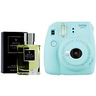 Fujifilm Instax Mini 9, Light Blue + DAVID BECKHAM Instinct EdT, 75ml - Instant Camera