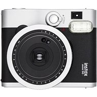 Fujifilm Instax Mini 90 schwarz + 10x Fotopapier + Etui - Sofortbildkamera