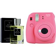 Fujifilm Instax Mini 9 pink + DAVID BECKHAM Instinct EdT 75ml - Instant Camera