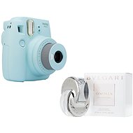 Fujifilm Instax Mini 9 light blue + BVLGARI Omnia Crystalline EdT 65ml - Instant Camera