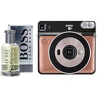 Fujifilm Instax Square SQ6 Gold + HUGO BOSS No.6 EdT 50ml - Instant Camera