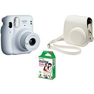 Fujifilm Instax mini 11 Ash White Big Bundle - Instant Camera
