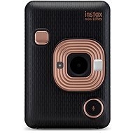 Fujifilm Instax Mini LiPlay Elegant Black + LiPlay Case Black Bundle - Instant Camera