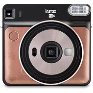 Fujifilm Instax Square SQ6 Gold + Accessor Set + Photo Paper 10pcs + LED Lights - Instant Camera
