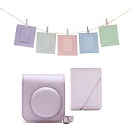 Fujifilm Instax mini 12 - Accessory kit Lilac Purple - Camera Case