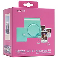 Fujifilm instax mini 13 ACCESSORY KIT - Lagoon Green - Camera Case