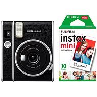 Fujifilm Instax Mini 40 + 10x Photo Paper - Instant Camera