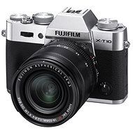 Fujifilm X-T10 Silver + XF18-55mm - Digital Camera
